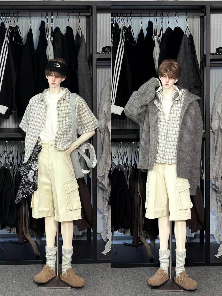 【ID75】 シャツ カーゴパンツ
