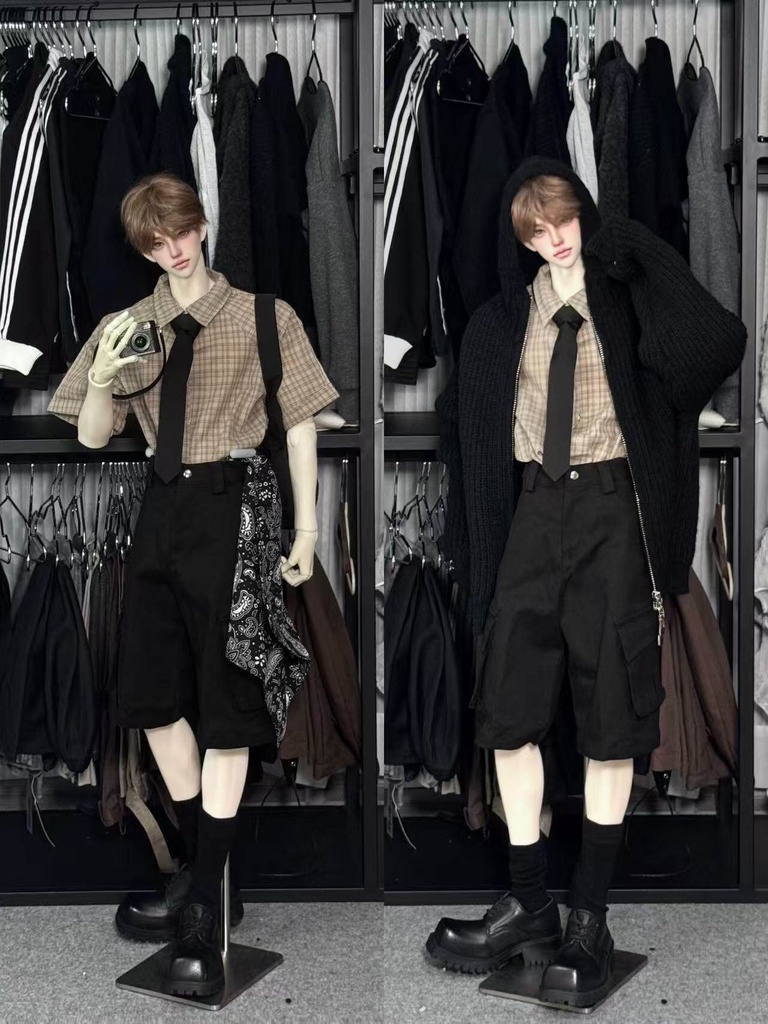 【ID75】 シャツ カーゴパンツ