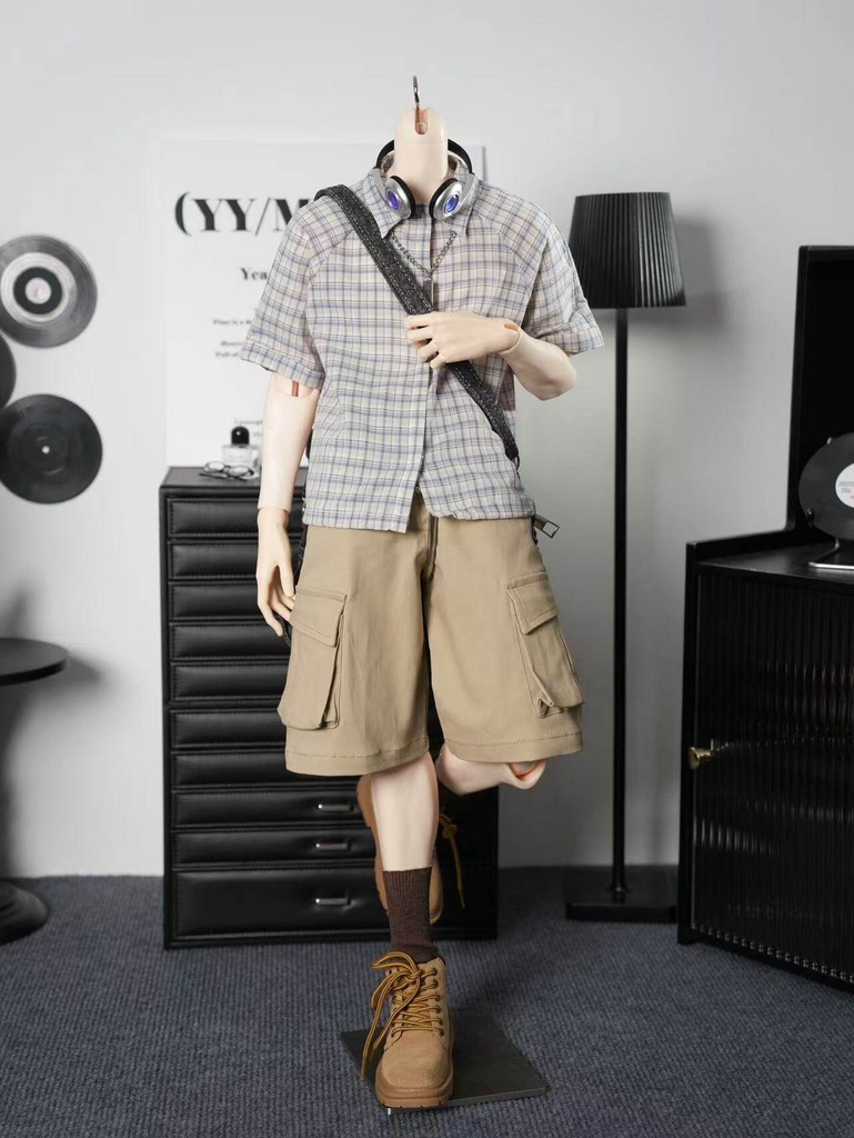 【ID75】 シャツ カーゴパンツ