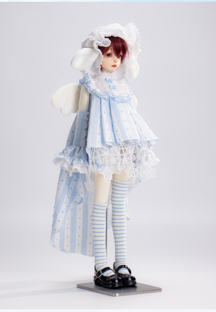 1/4ドール服 天使ワンピース 6点セット