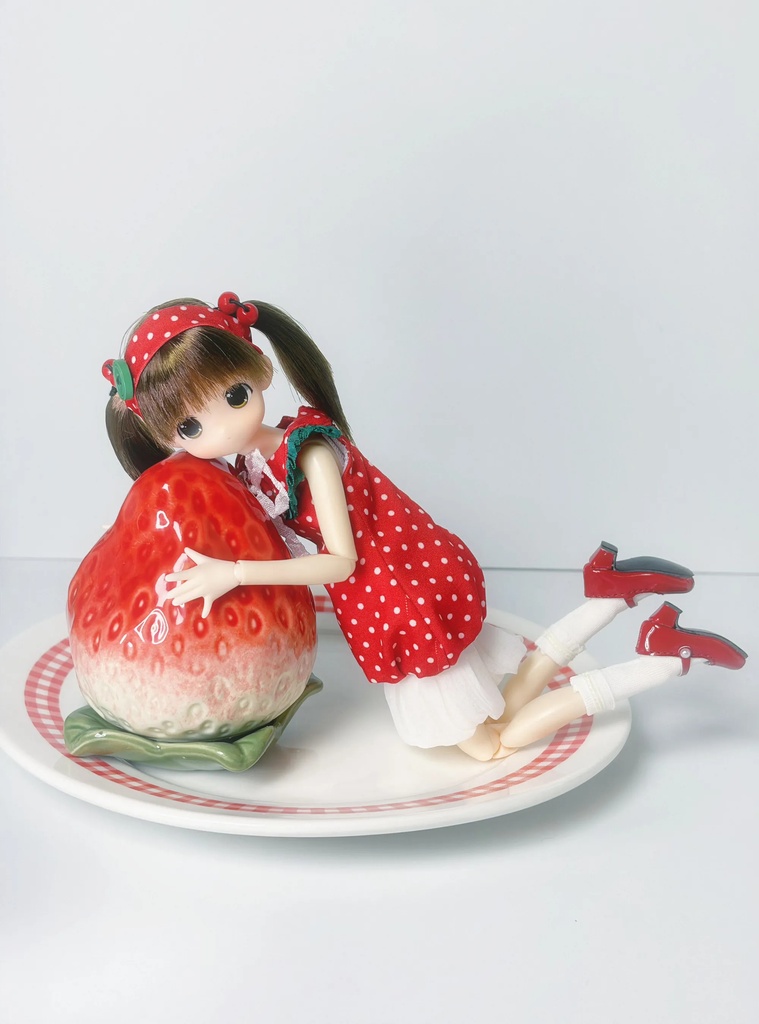 水玉 バルーンスカート Azone OB22 OB24 OB26 オビツ22 オビツ24 オビツ26 1/6ドール服 ピュアニーモ S ピュアニーモ M