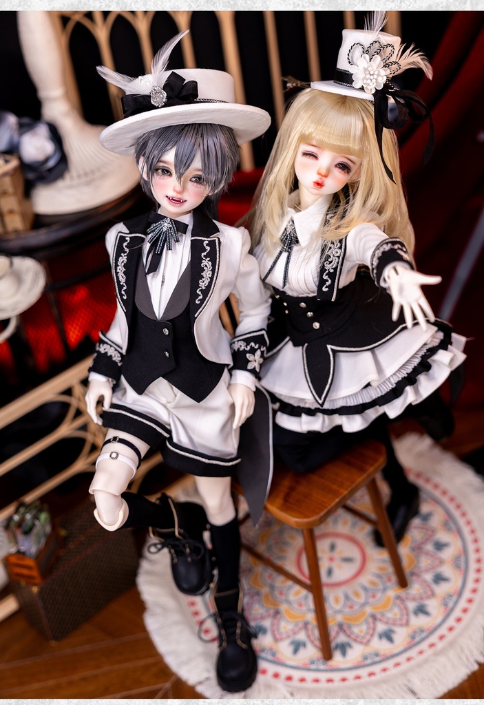 1/4ドール服 フォーマル 【星礼】 学院スタイル