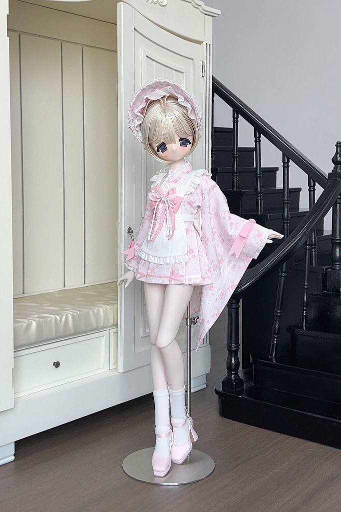 1/4 和洋折衷 ドール服 4点セット 1/4ドール服