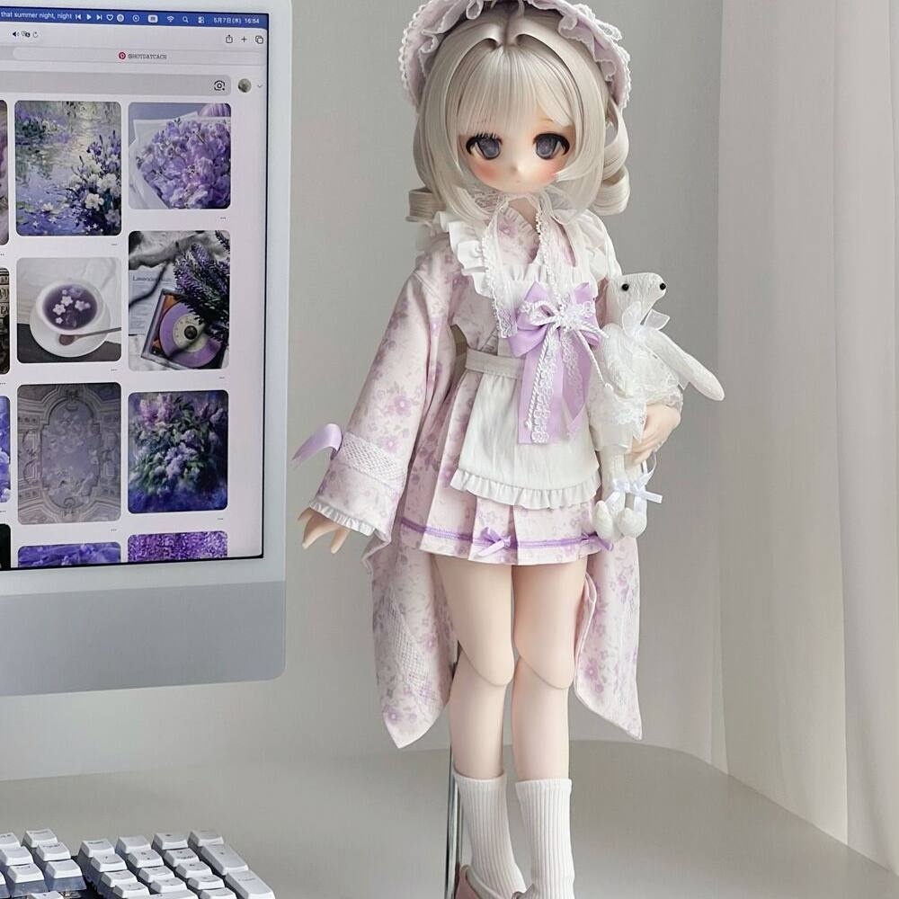 1/4 和洋折衷 ドール服 4点セット 1/4ドール服