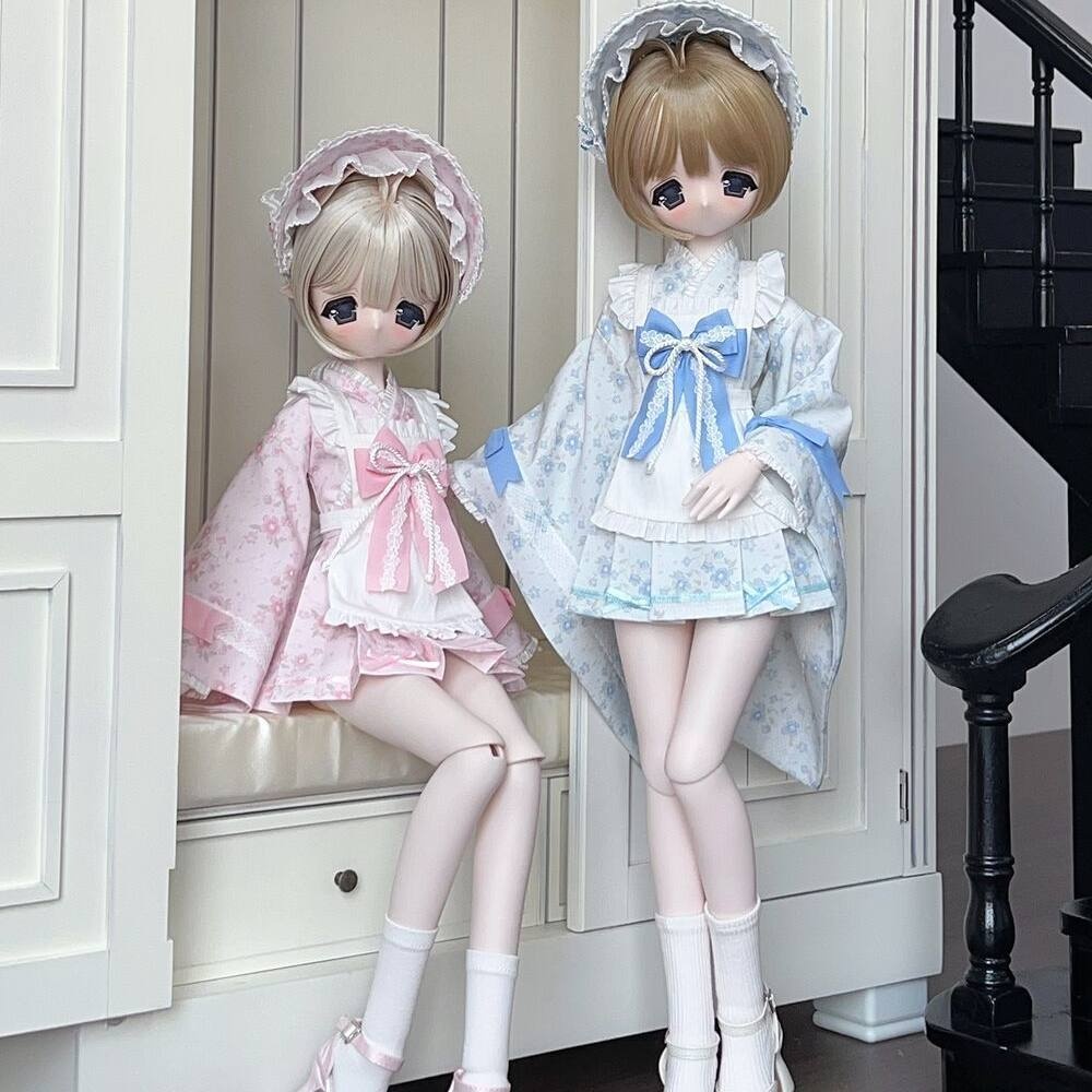 1/4 和洋折衷 ドール服 4点セット 1/4ドール服