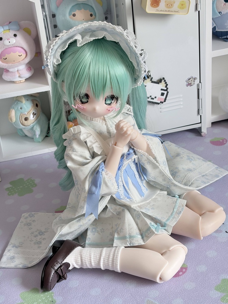 1/4 和洋折衷 ドール服 4点セット 1/4ドール服