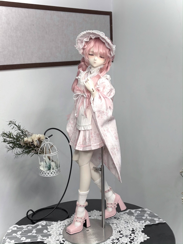 1/4 和洋折衷 ドール服 4点セット 1/4ドール服