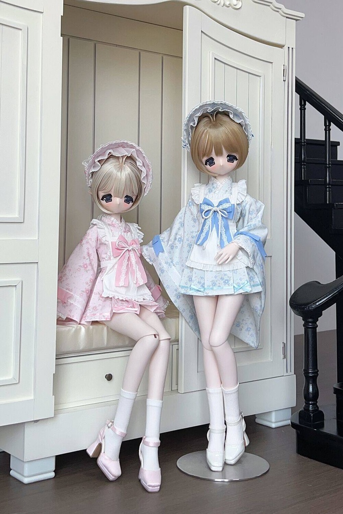 1/4 和洋折衷 ドール服 4点セット 1/4ドール服