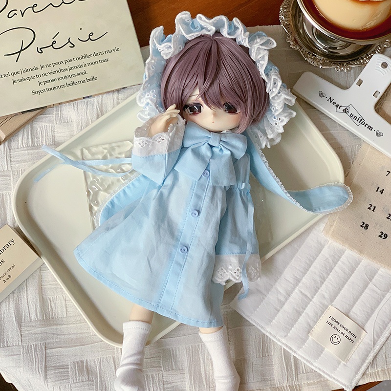 【1/6】 うさ耳パジャマ パジャマ ドール服