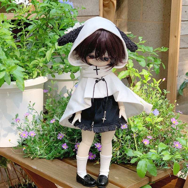 【1/6】 黒顔羊 ダークゴシック風 ドール服 かわいい 1/6ドール用 1/6ドール服