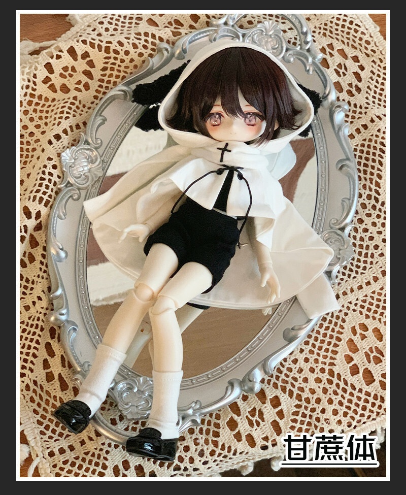 【1/6】 黒顔羊 ダークゴシック風 ドール服 かわいい 1/6ドール用 1/6ドール服