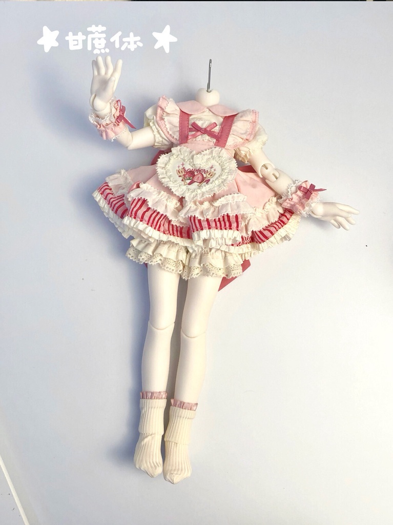 【1/6】 ピンク ドレスセット ドール服 1/6ドール服 1/6ドール用