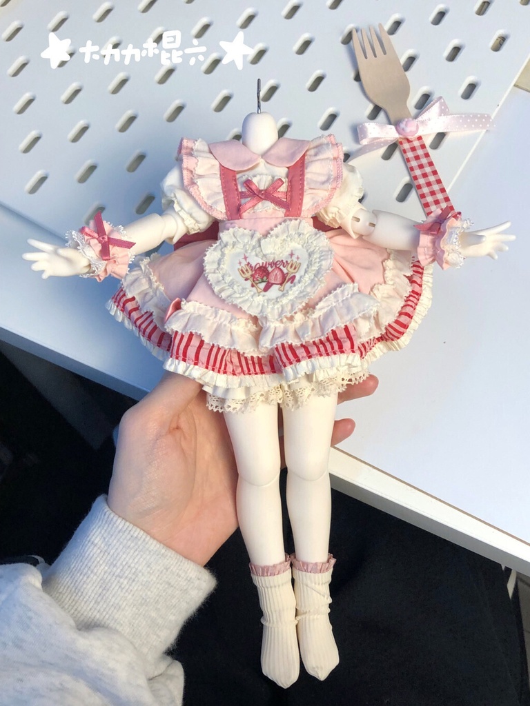 【1/6】 ピンク ドレスセット ドール服 1/6ドール服 1/6ドール用