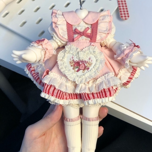 【1/6】 ピンク ドレスセット ドール服 1/6ドール服 1/6ドール用