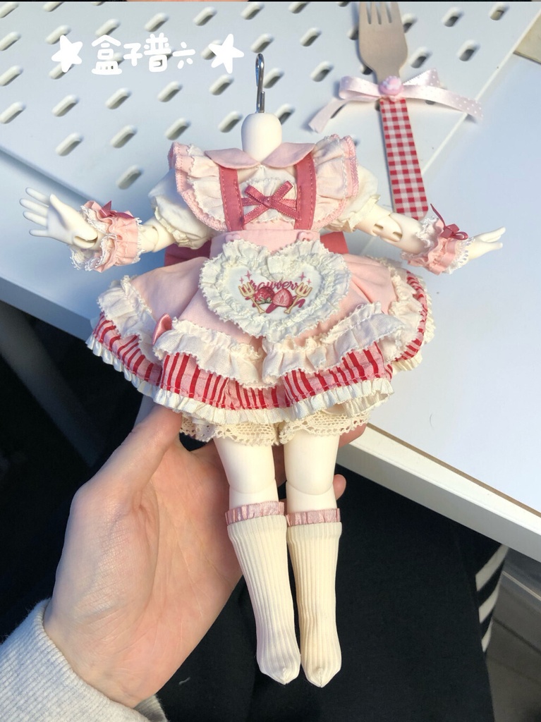 【1/6】 ピンク ドレスセット ドール服 1/6ドール服 1/6ドール用