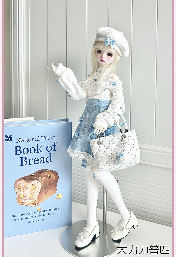 1/4 オフショルダーリボンセット ドール服 5点セット 1/4ドール服