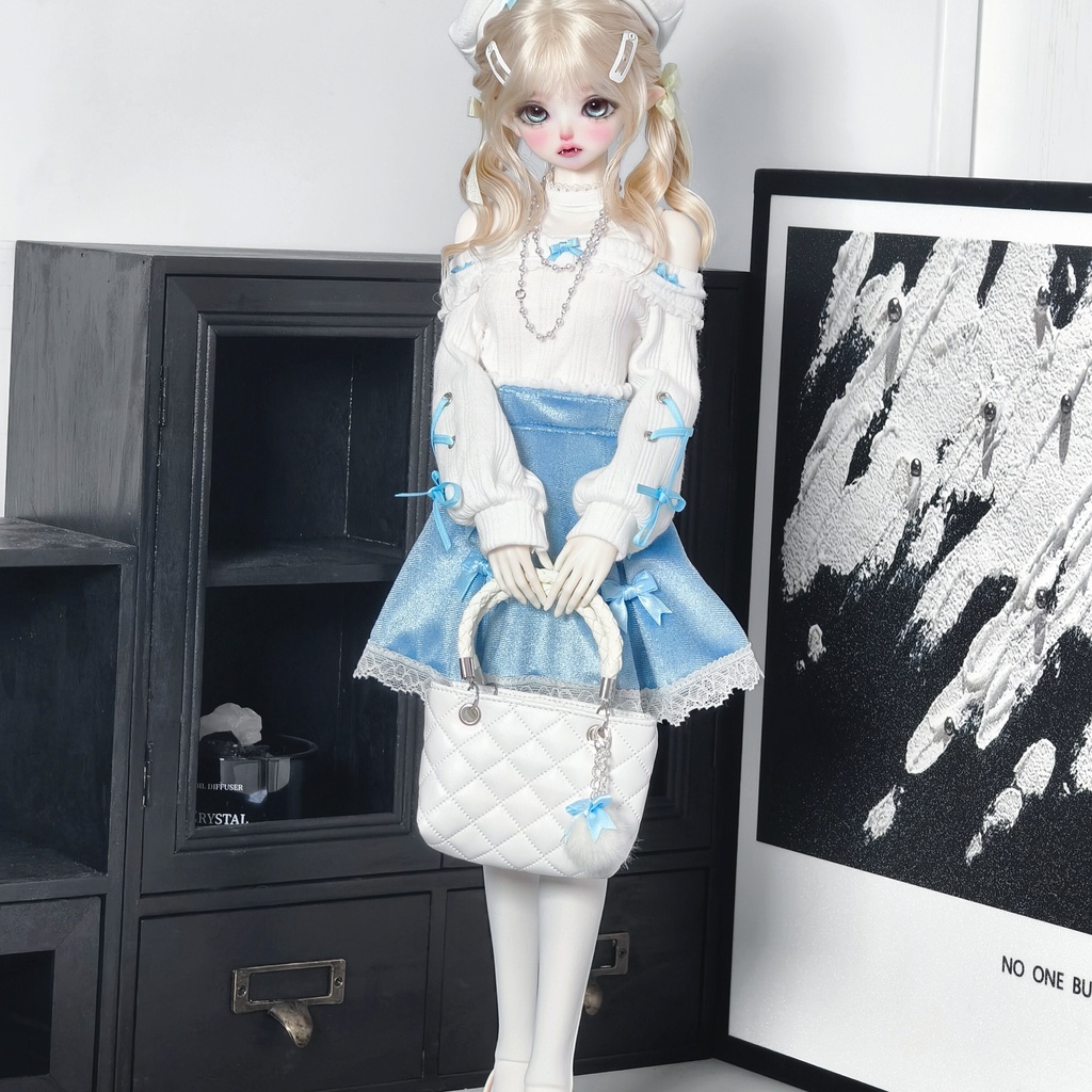 1/4 オフショルダーリボンセット ドール服 5点セット 1/4ドール服