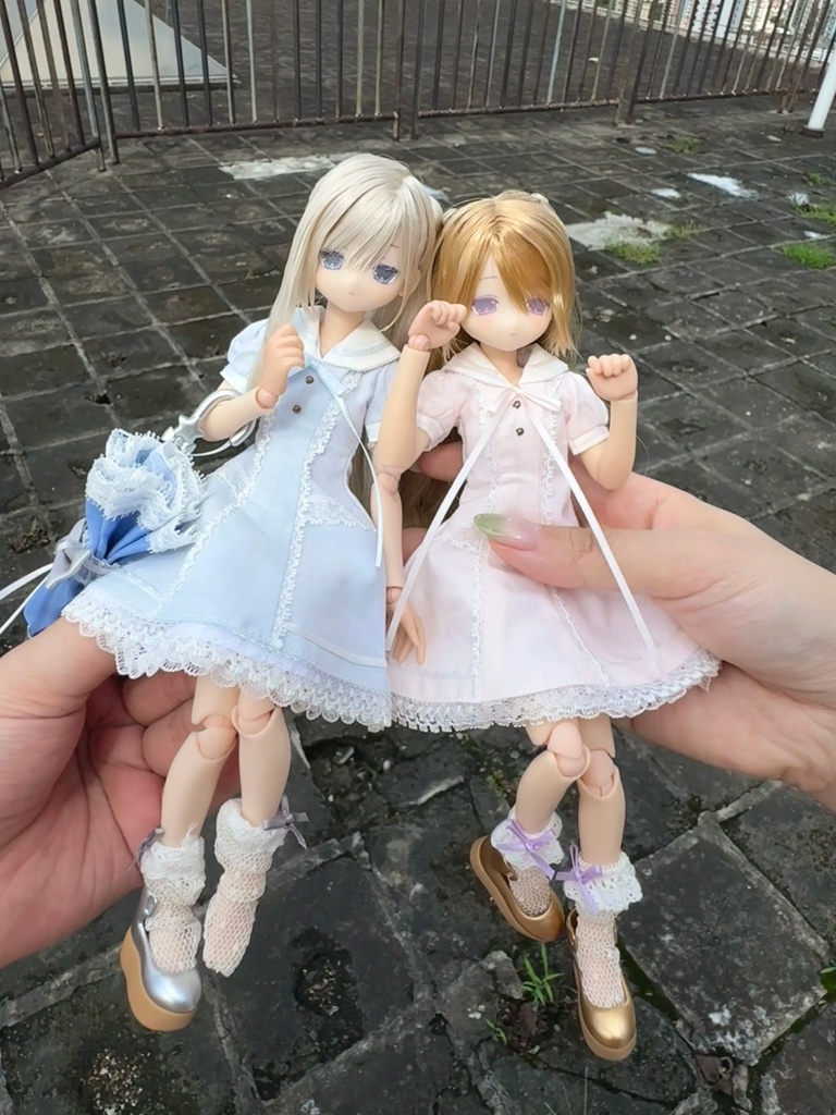 1/6ドール服 ワンピース Azone OB22 OB24 オビツ22 オビツ24 ピュアニーモ S ピュアニーモ M