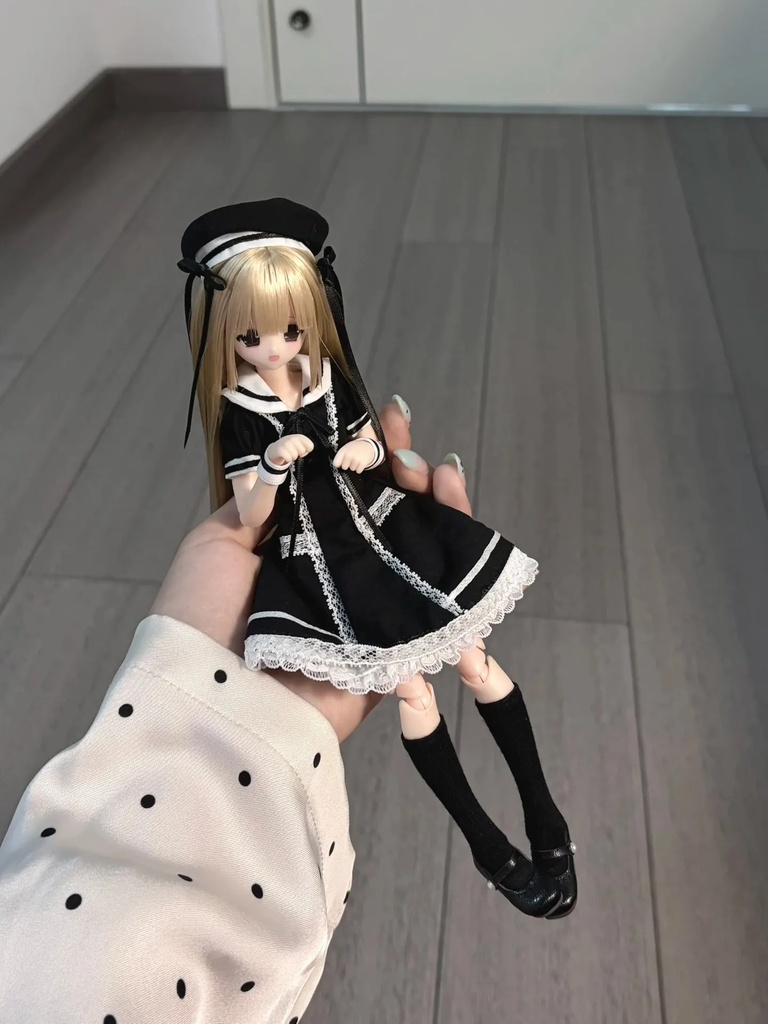 1/6ドール服 ワンピース Azone OB22 OB24 オビツ22 オビツ24 ピュアニーモ S ピュアニーモ M