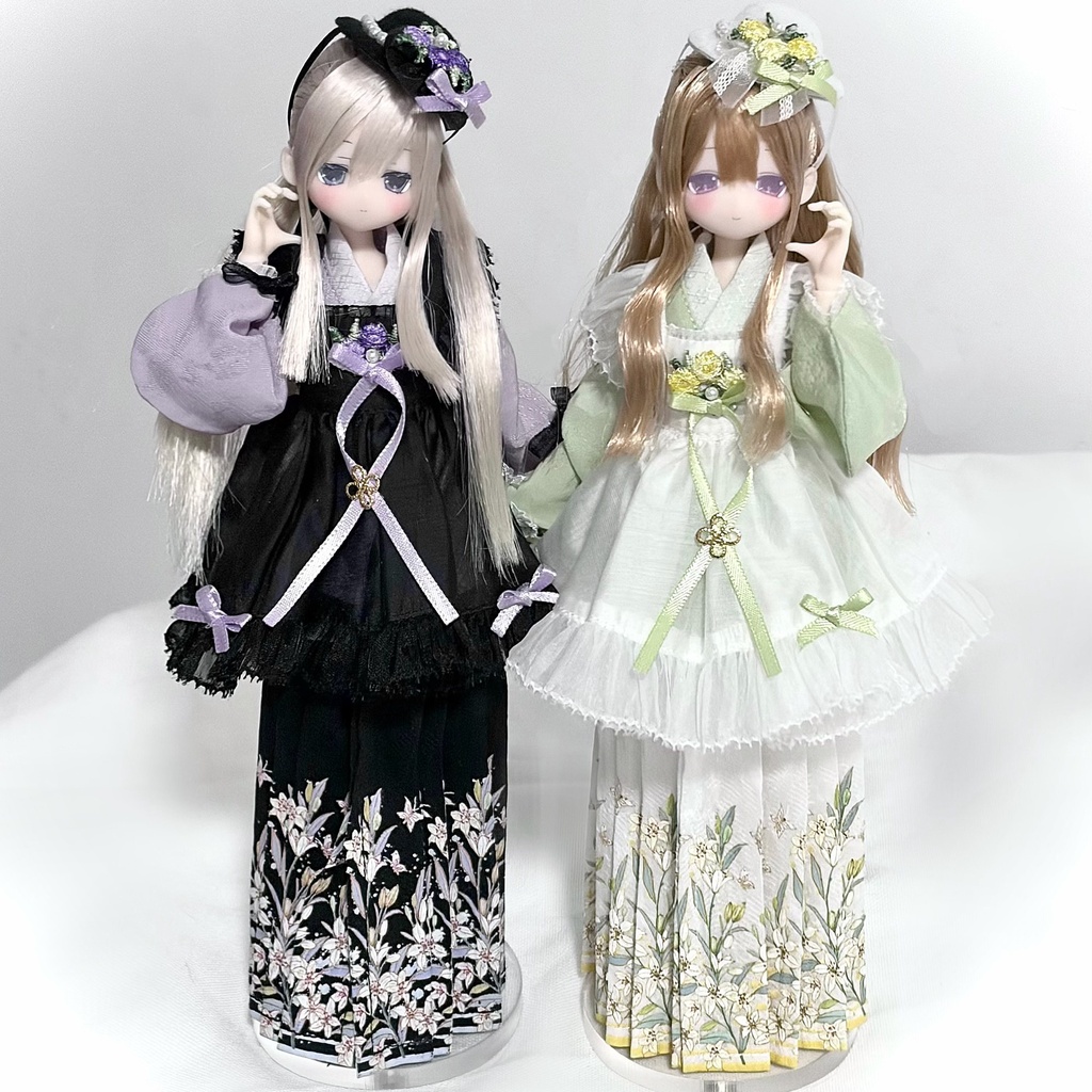1/6ドール服 和洋折衷 Azone OB22 OB24 オビツ22 オビツ24 ピュアニーモ S ピュアニーモ M ドール服