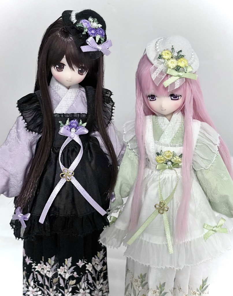 1/6ドール服 和洋折衷 Azone OB22 OB24 オビツ22 オビツ24 ピュアニーモ S ピュアニーモ M ドール服