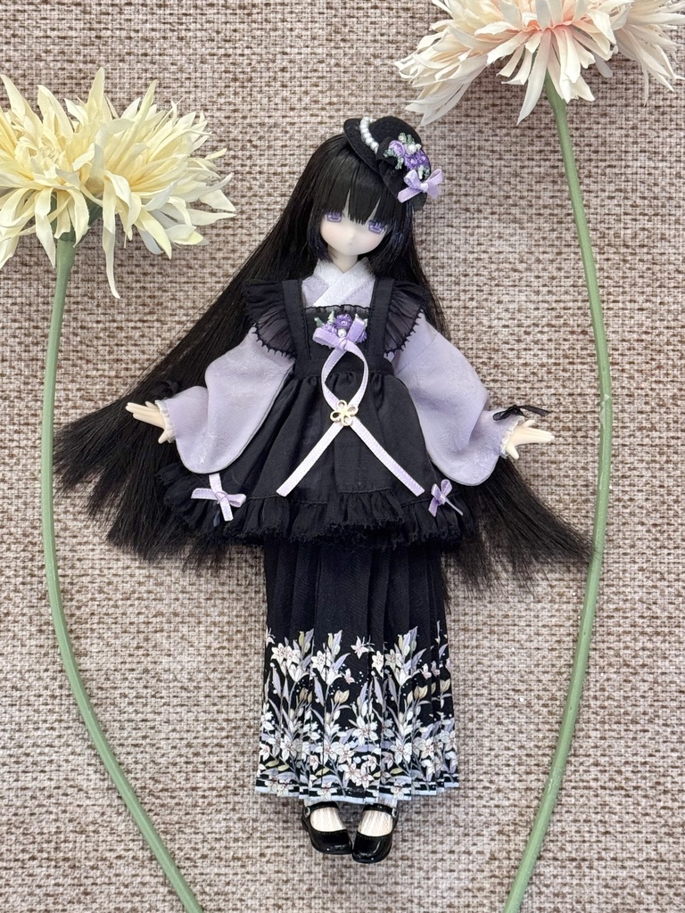 1/6ドール服 和洋折衷 Azone OB22 OB24 オビツ22 オビツ24 ピュアニーモ S ピュアニーモ M ドール服