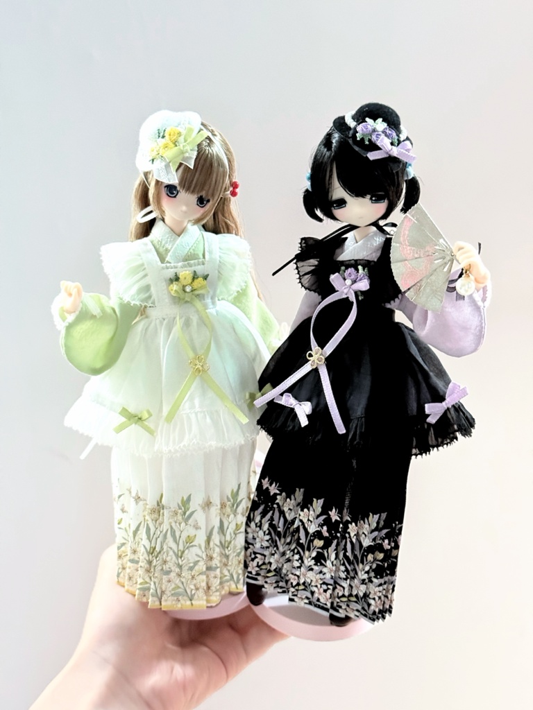 1/6ドール服 和洋折衷 Azone OB22 OB24 オビツ22 オビツ24 ピュアニーモ S ピュアニーモ M ドール服