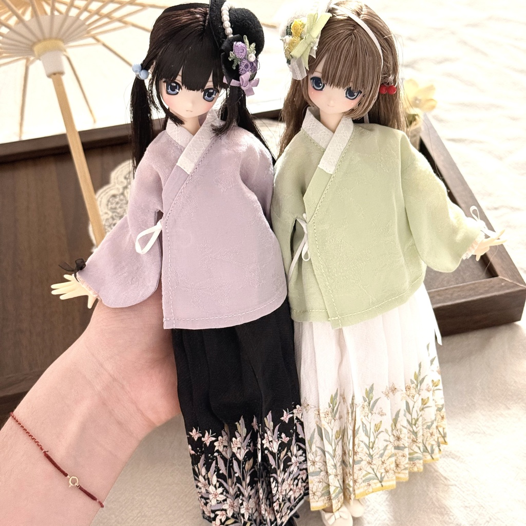 1/6ドール服 和洋折衷 Azone OB22 OB24 オビツ22 オビツ24 ピュアニーモ S ピュアニーモ M ドール服