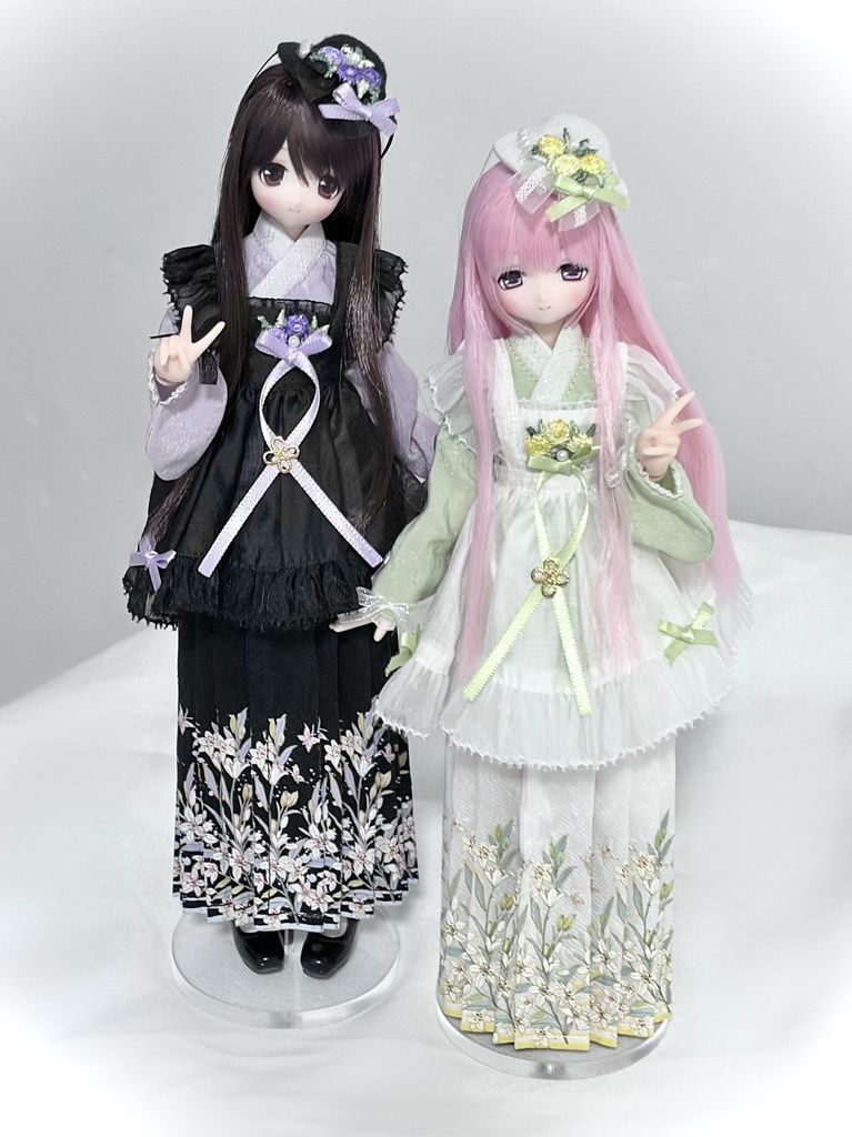 1/6ドール服 和洋折衷 Azone OB22 OB24 オビツ22 オビツ24 ピュアニーモ S ピュアニーモ M ドール服