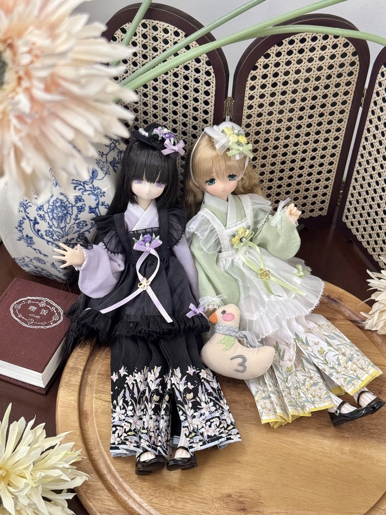 1/6ドール服 和洋折衷 Azone OB22 OB24 オビツ22 オビツ24 ピュアニーモ S ピュアニーモ M ドール服