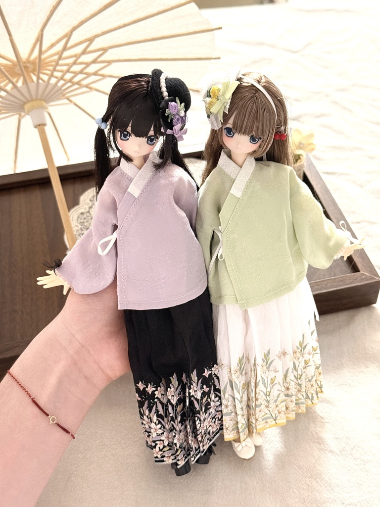 1/6ドール服 和洋折衷 Azone OB22 OB24 オビツ22 オビツ24 ピュアニーモ S ピュアニーモ M ドール服