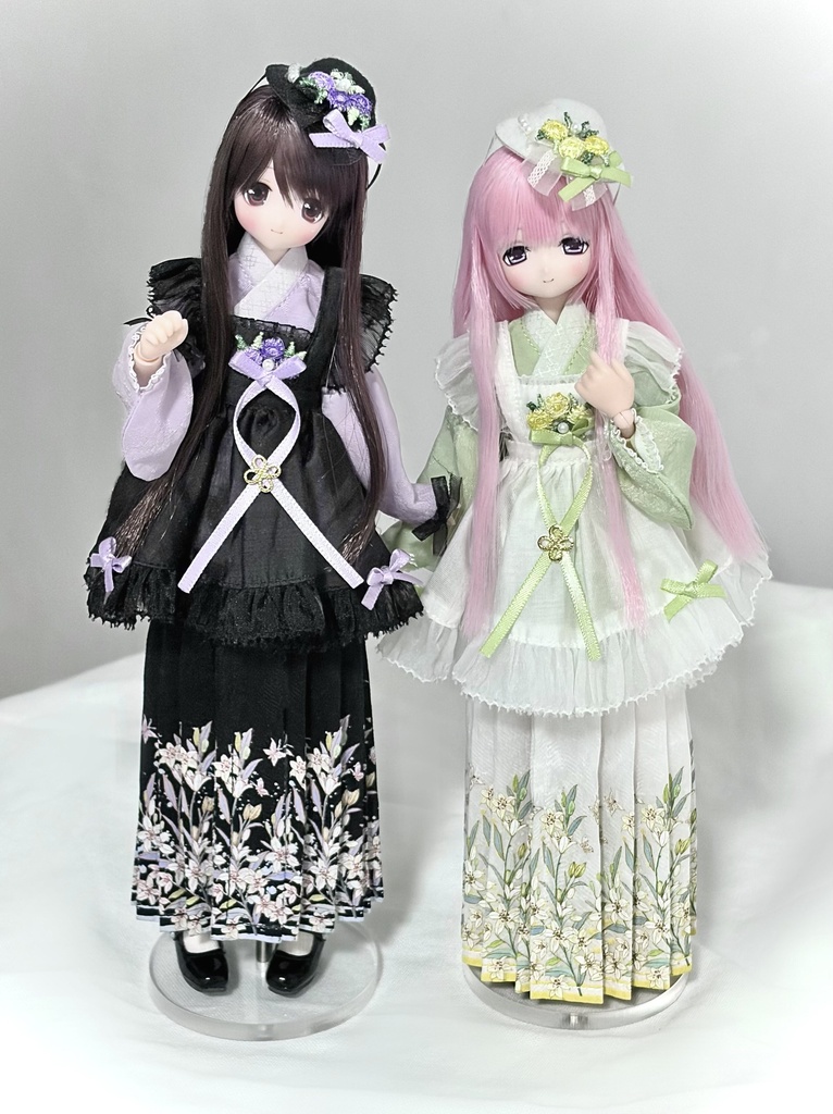 1/6ドール服 和洋折衷 Azone OB22 OB24 オビツ22 オビツ24 ピュアニーモ S ピュアニーモ M ドール服
