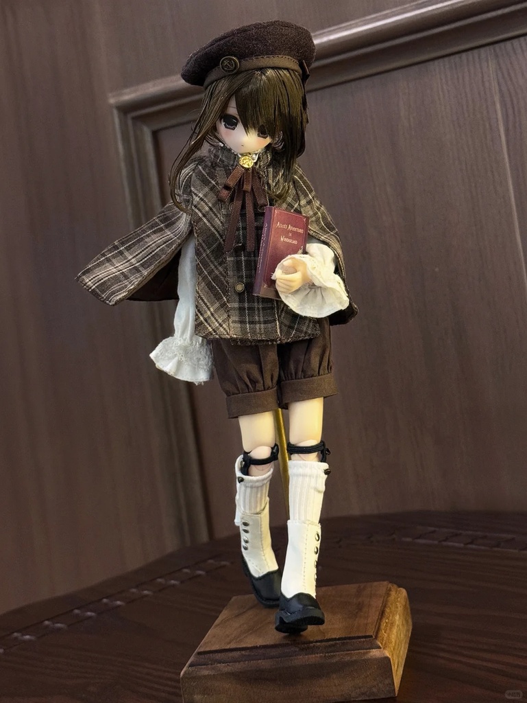 1/6ドール服 クラシックブラウン Azone OB22 OB24 オビツ22 オビツ24 ピュアニーモ S ピュアニーモ M ドール服