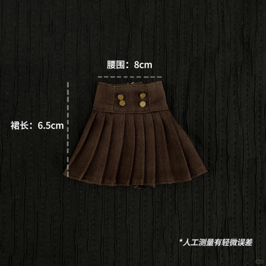 1/6ドール服 クラシックブラウン Azone OB22 OB24 オビツ22 オビツ24 ピュアニーモ S ピュアニーモ M ドール服