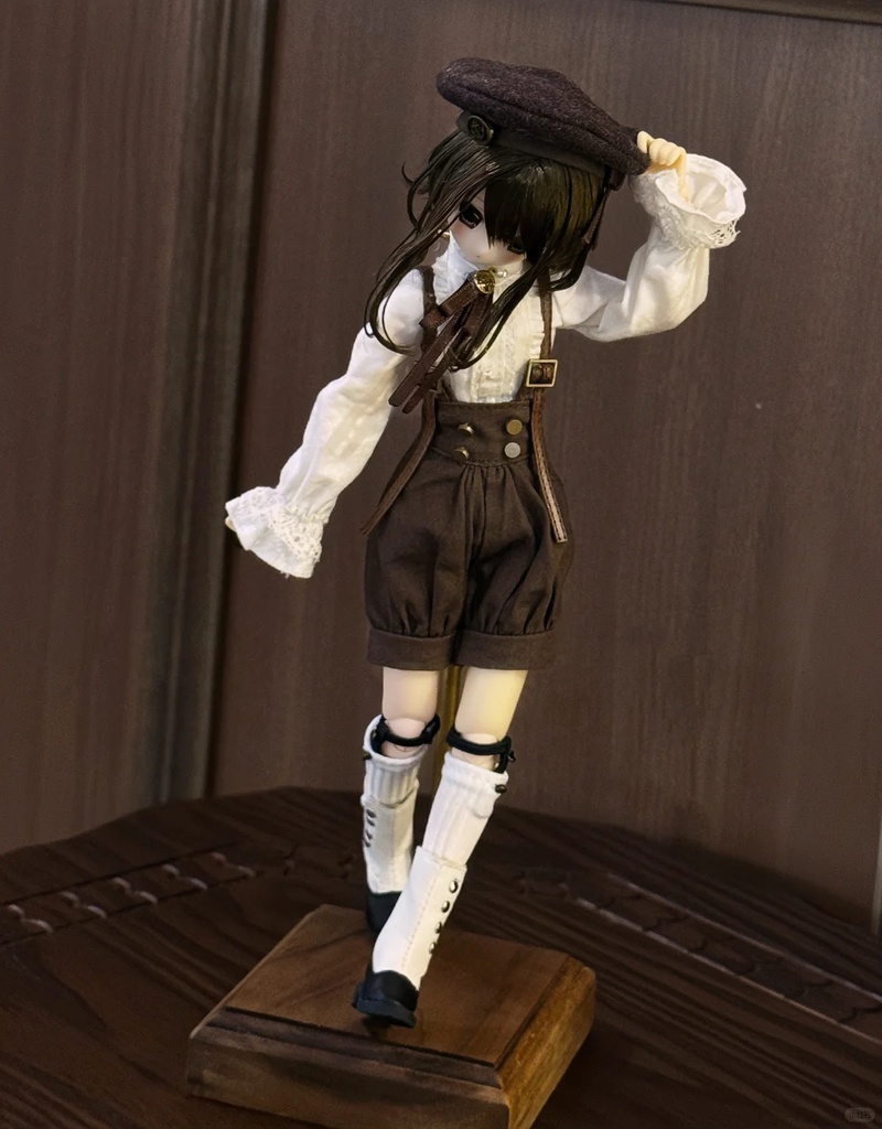 1/6ドール服 クラシックブラウン Azone OB22 OB24 オビツ22 オビツ24 ピュアニーモ S ピュアニーモ M ドール服
