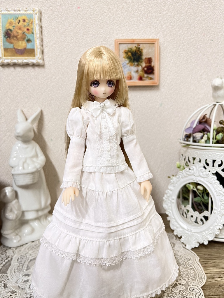 1/6ドール服 レトロヨーロピアン Azone OB22 OB24 オビツ22 オビツ24 ピュアニーモ S ピュアニーモ M ドール服