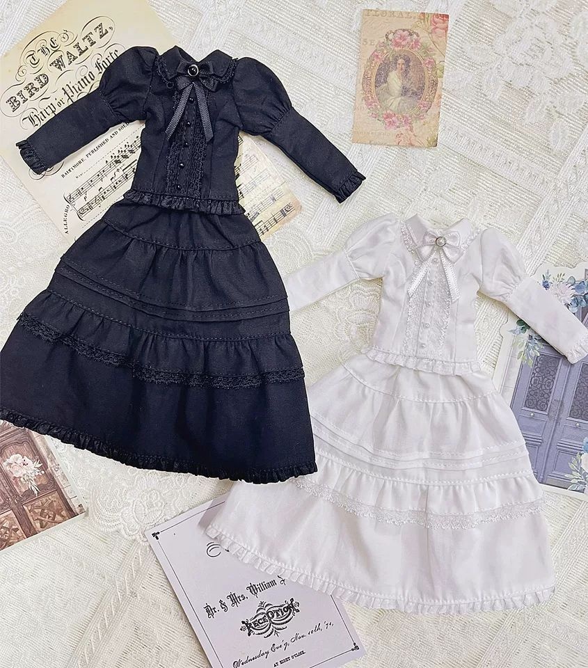1/6ドール服 レトロヨーロピアン Azone OB22 OB24 オビツ22 オビツ24 ピュアニーモ S ピュアニーモ M ドール服