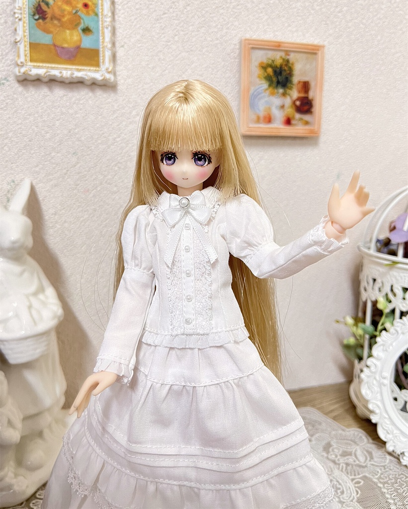 1/6ドール服 レトロヨーロピアン Azone OB22 OB24 オビツ22 オビツ24 ピュアニーモ S ピュアニーモ M ドール服