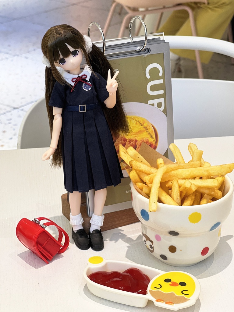 1/6ドール服 プリーツワンピース Azone OB22 OB24 オビツ22 オビツ24 ピュアニーモ S ピュアニーモ M ドール服