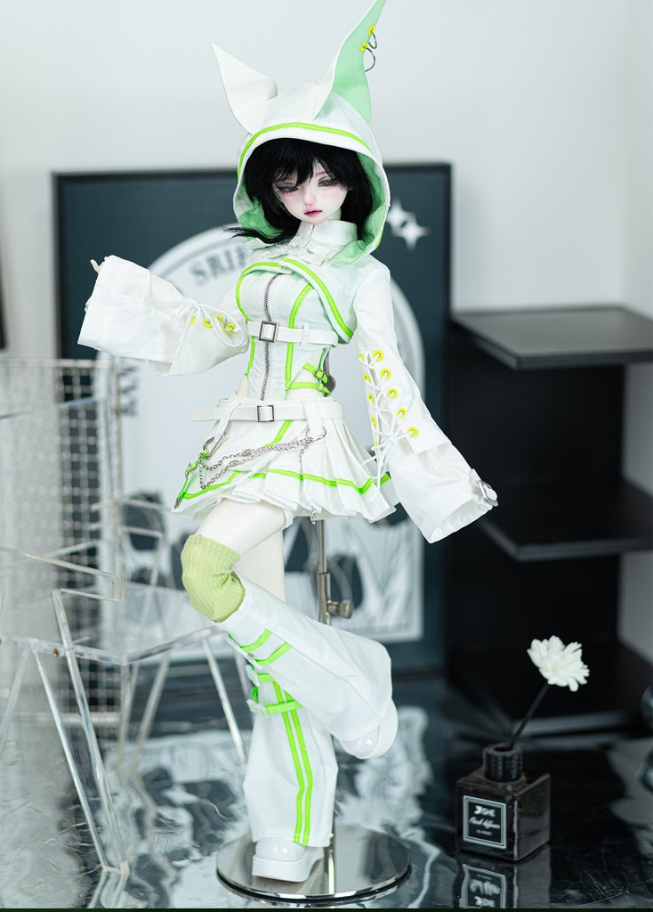 1/4ドール服 緑焔 学院スタイル 衣装セット