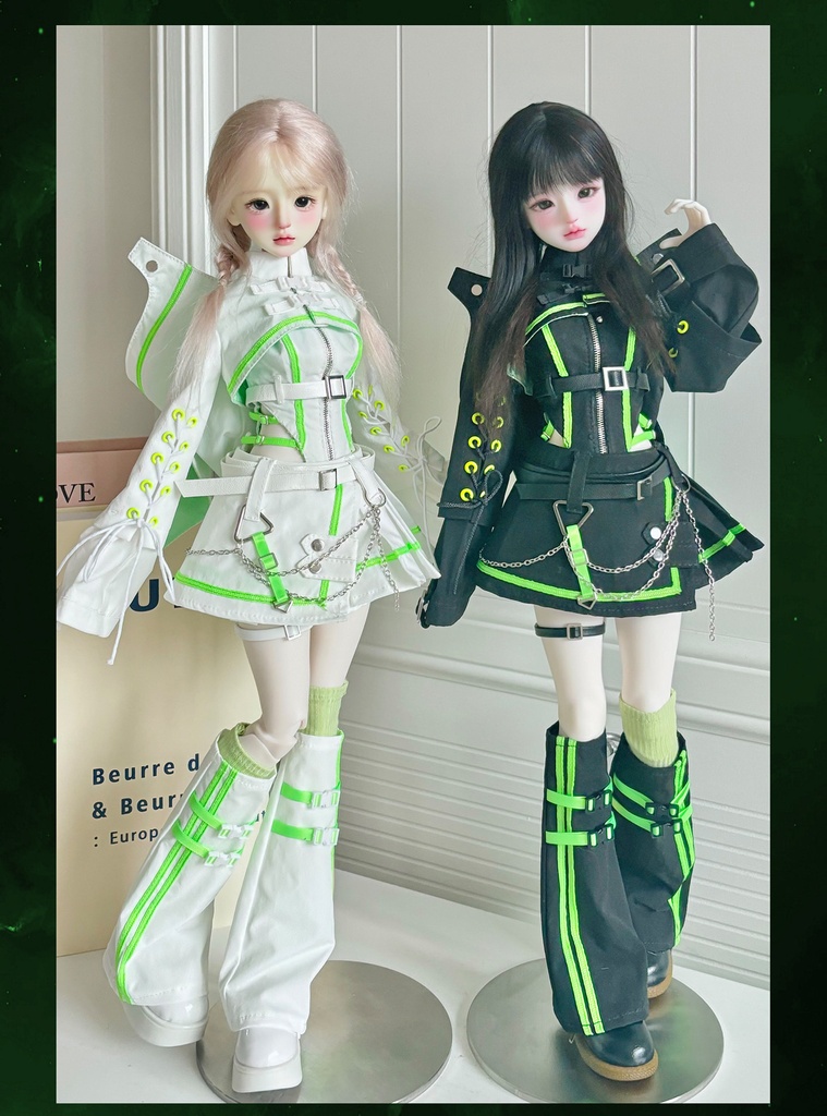 1/4ドール服 緑焔 学院スタイル 衣装セット