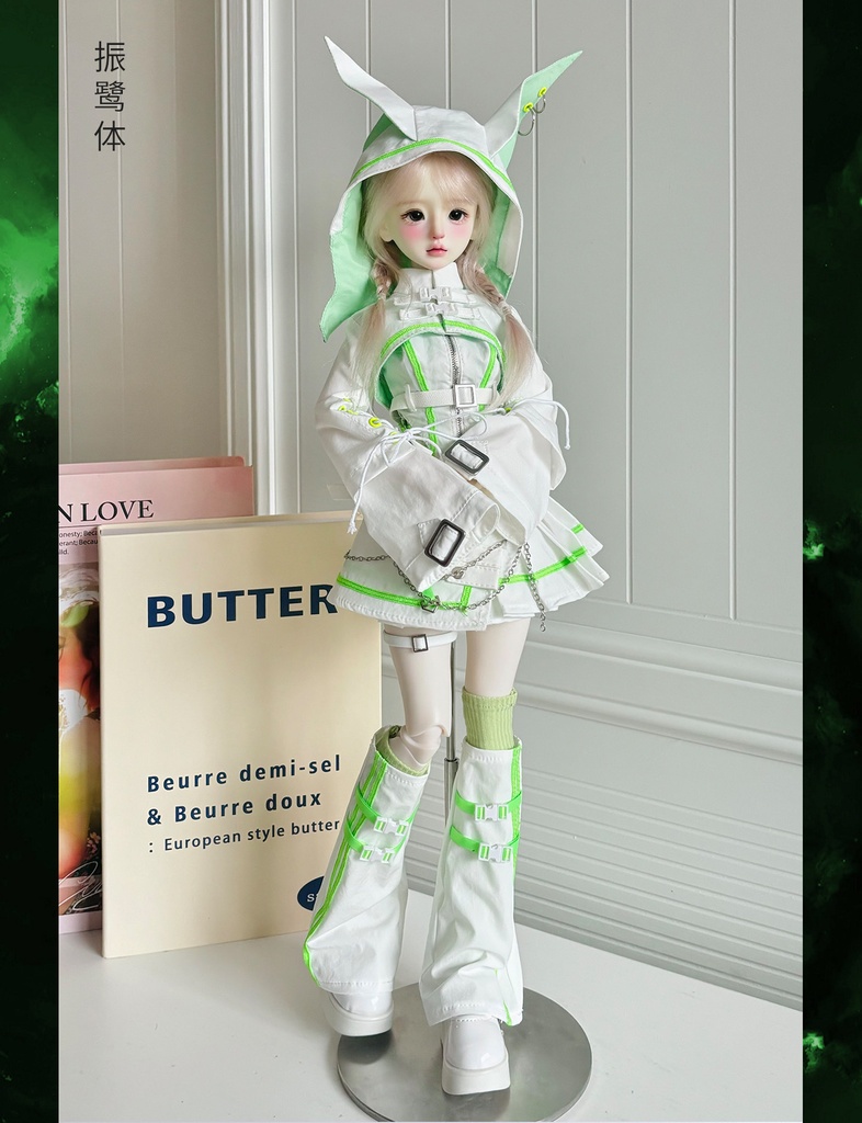 1/4ドール服 緑焔 学院スタイル 衣装セット