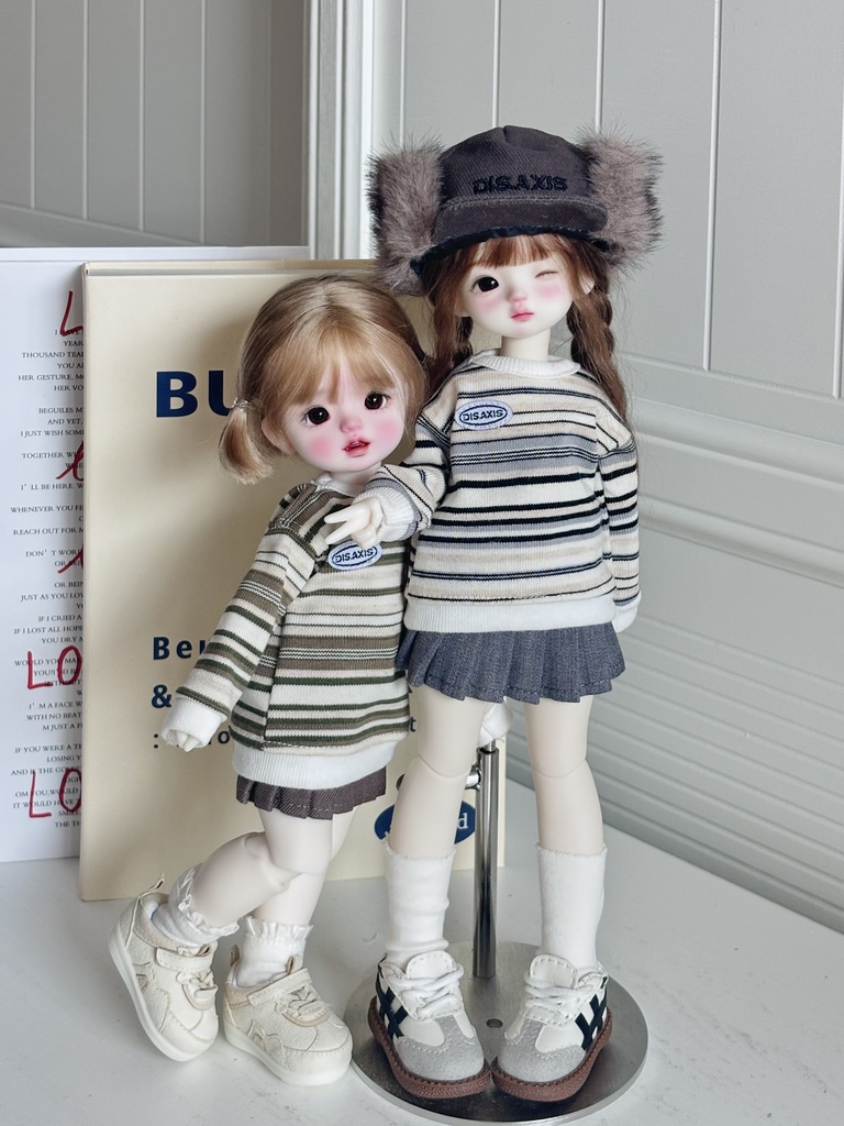 1/6 1/4 チェックプリーツスカート ドール服 Azone OB22 OB24 オビツ22 オビツ24 ピュアニーモ S ピュアニーモ M MDD MSD