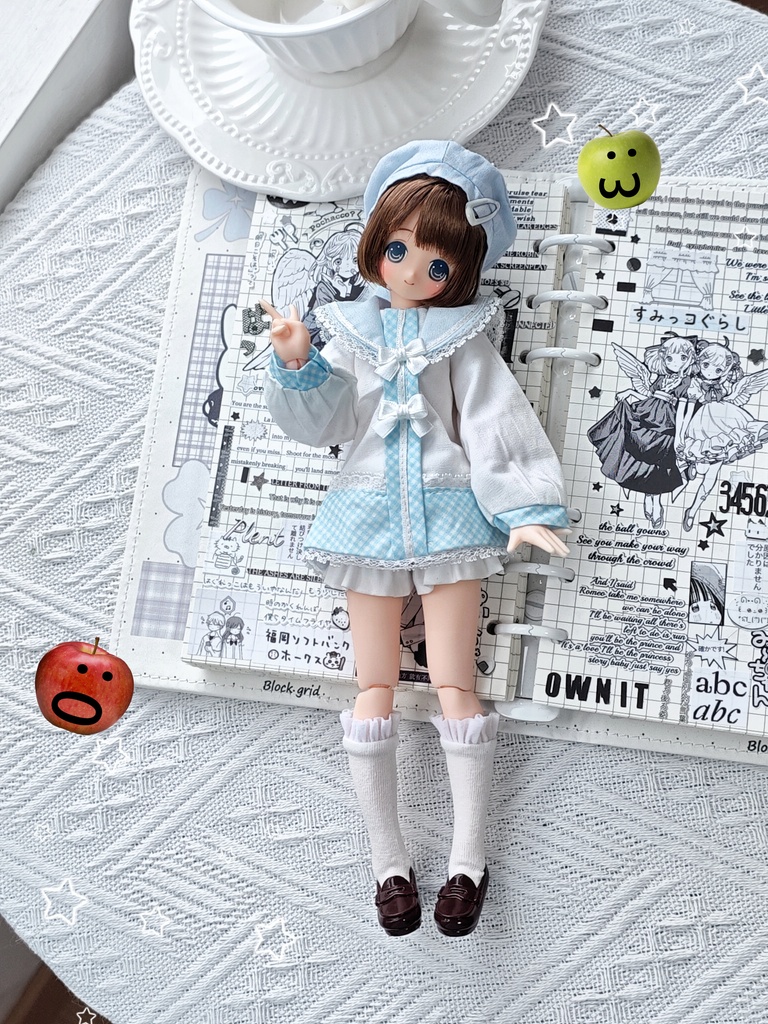 1/6ドール服 シスター服 Azone OB22 OB24 オビツ22 オビツ24 ピュアニーモ S ピュアニーモ M ドール服