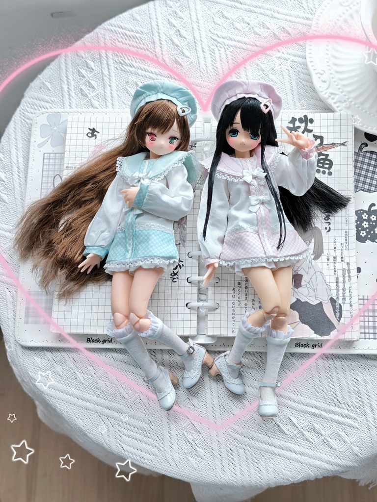 1/6ドール服 シスター服 Azone OB22 OB24 オビツ22 オビツ24 ピュアニーモ S ピュアニーモ M ドール服