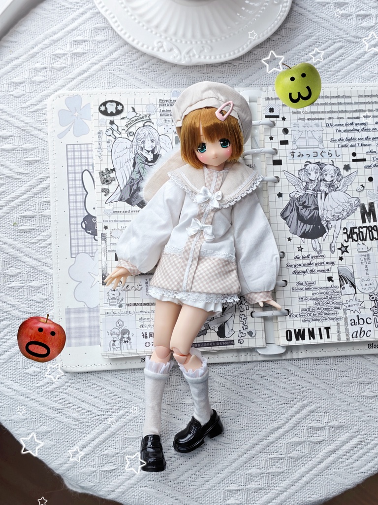 1/6ドール服 シスター服 Azone OB22 OB24 オビツ22 オビツ24 ピュアニーモ S ピュアニーモ M ドール服