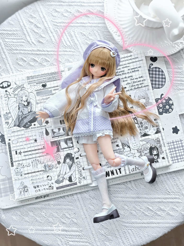 1/6ドール服 シスター服 Azone OB22 OB24 オビツ22 オビツ24 ピュアニーモ S ピュアニーモ M ドール服