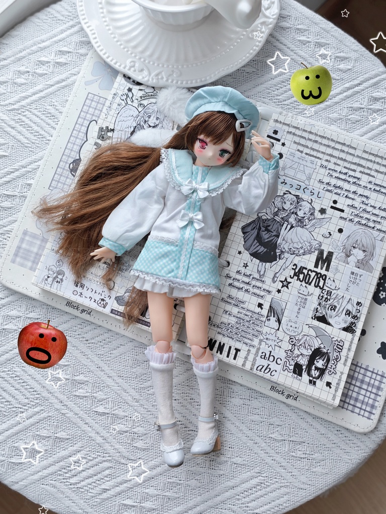 1/6ドール服 シスター服 Azone OB22 OB24 オビツ22 オビツ24 ピュアニーモ S ピュアニーモ M ドール服
