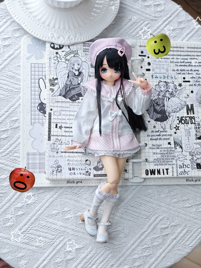 1/6ドール服 シスター服 Azone OB22 OB24 オビツ22 オビツ24 ピュアニーモ S ピュアニーモ M ドール服