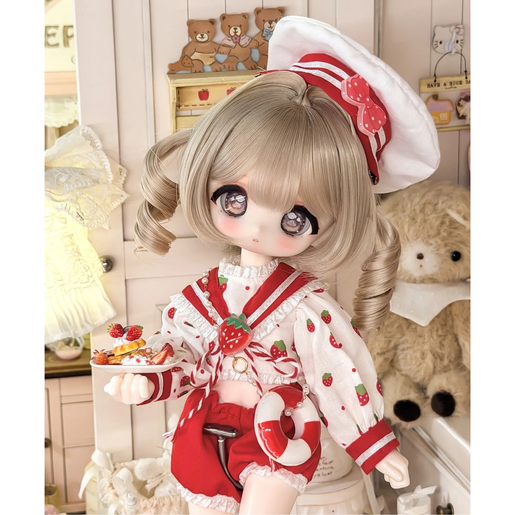 1/6ドール服 マリン風 5点セット ドール服